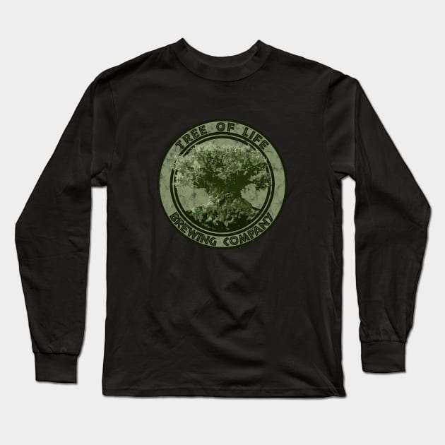 Tree of Life Brewing Company Vintage Long Sleeve T-Shirt by FandomTrading